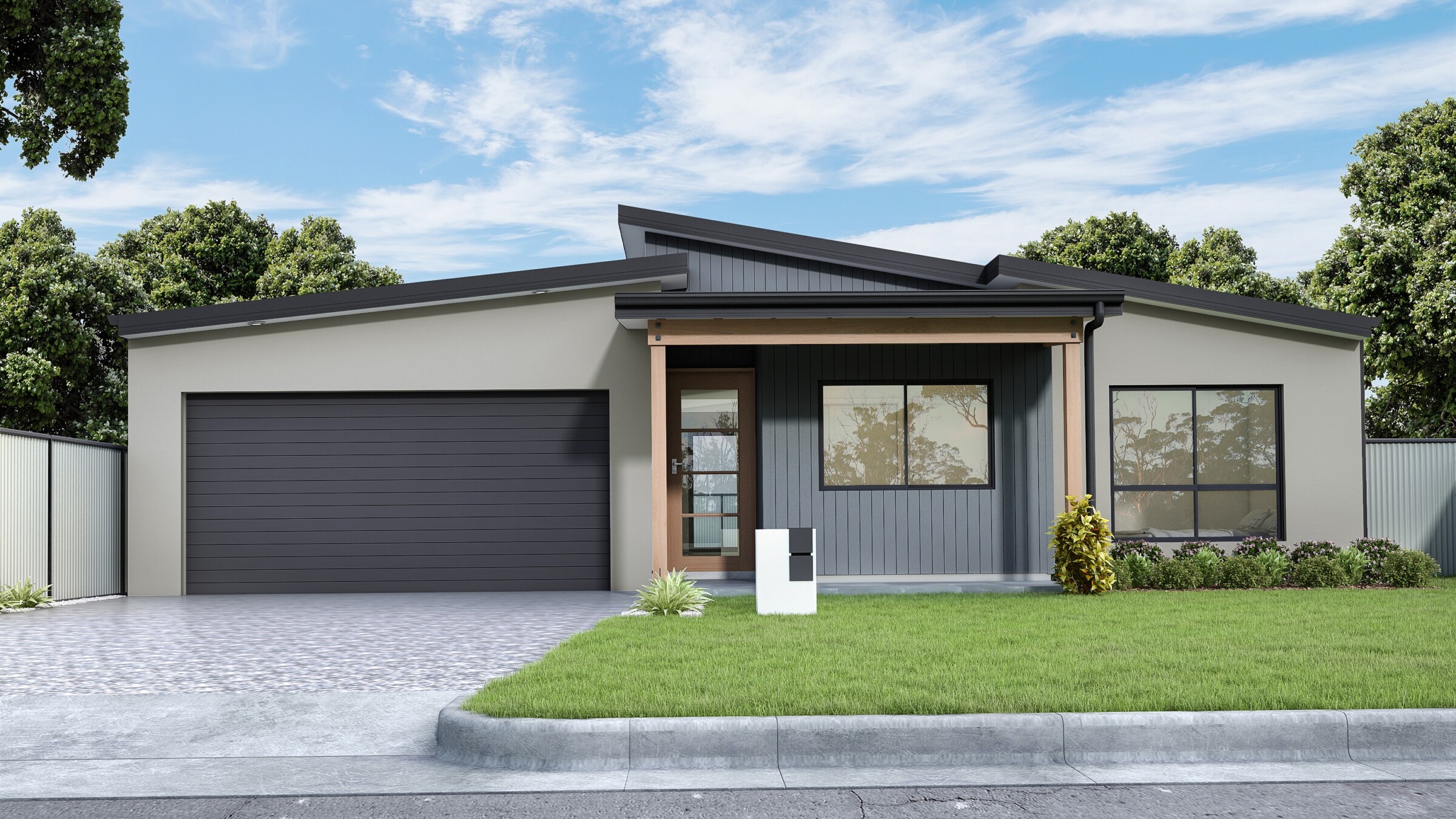 FLYNN 1A – 3D Elevation Flynn - North Shore Display Home